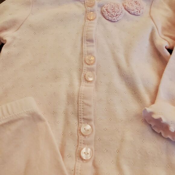 Lot of 2 Baby‎ 0-3 First Impressions & Grain de blé Girl's Matching Set- Outfits - Picture 4 of 16